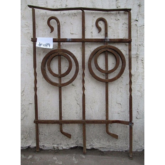 Wonderful piece of Architecture. Heavy, tight and sturdy.. piece does show signs of age related wear including rust,...