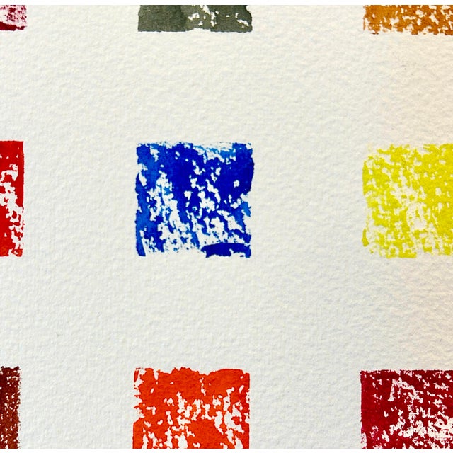 Paper Original Watercolor Painting “City Windows” For Sale - Image 7 of 7