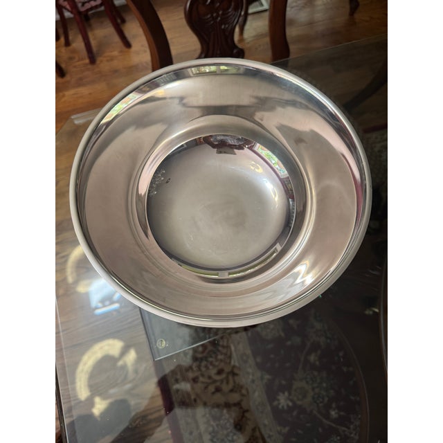 Vintage Silverplate Paul Revere Bowl, Serveware, Usa Origin For Sale - Image 9 of 14