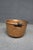 Antique Hand-Hammered Copper Apple Butter Kettle With Wrought Iron Swing Handle For Sale - Image 4 of 12