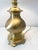 Late 20th Century Solid Brass Traditional and Classic Curvaceous Urn Shaped Lamp Mint Condition For Sale - Image 5 of 16