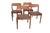 Chairs in Teak and Leather by Henning Kjærnulf for KS Møbler, 1960s, Set of 4 For Sale - Image 17 of 17