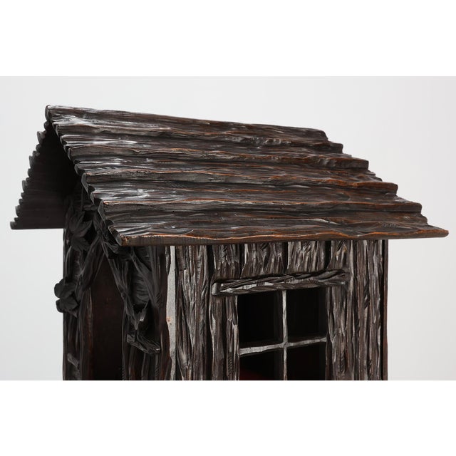 Wood Black Forest Style Carved Oak Dog Kennel, 1850 For Sale - Image 7 of 11