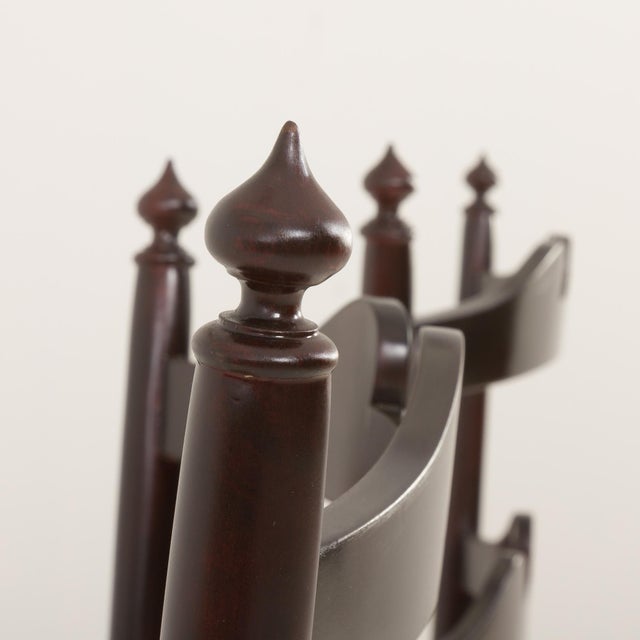 Set of Vintage High Ladder Back Chiavari Chairs by Paolo Buffa, 1970s For Sale - Image 16 of 18