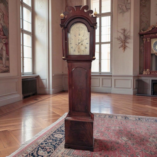 Georgian Mahogany Longcase Clock For Sale - Image 17 of 17