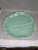 Vintage Catalina USA Pottery Platter Bowl Dish Green Gray Leaf 10" Mid Century