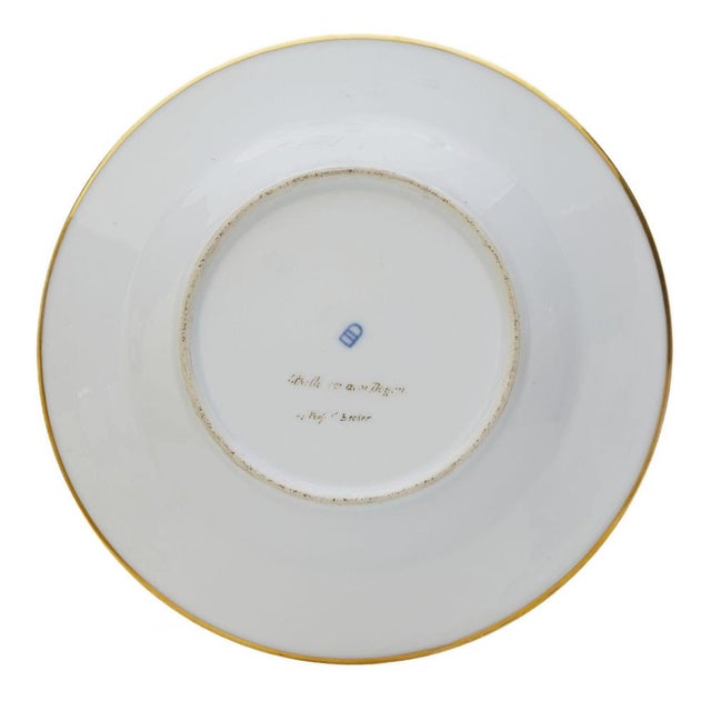 Othello and Desdemona Decorative Plate from Berliner Porzellan-Manufaktur KPM Berlin, Germany, Late 19th Century For Sale - Image 4 of 5
