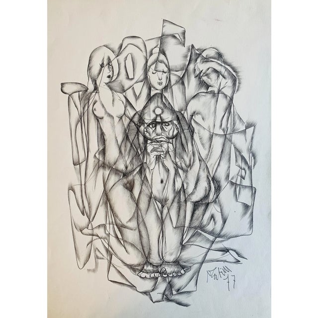 1970s Vivaldo Martini the Temptation of St. Anthony, 1977 For Sale - Image 5 of 5