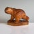 Vintage Rustic Artisan Wooden Hand-Carved Brown Bear Figurine by Henning Engelsen, Norway, 1950s For Sale - Image 11 of 11