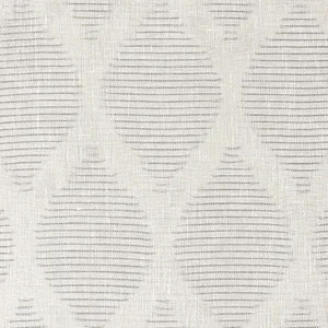 Sample - Schumacher Dream Weaver Embroidered Sheer Fabric in Mist