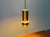 Mid-Century Modern Space Age German Copper Pendant Lamps from Doria, 1960s, Set of 3 For Sale - Image 12 of 18
