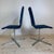 Danish Swivel Dining Chairs in Flower Power Fabric, 1960s) Set of 4 For Sale - Image 4 of 6