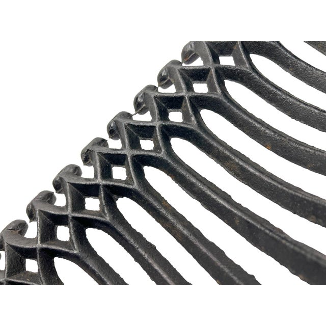 Cast Iron Fireplace Log Holder, 1950s For Sale - Image 9 of 12