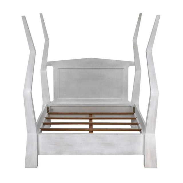 Mid-Century Modern NOIR Patras Bed, Queen For Sale - Image 3 of 5