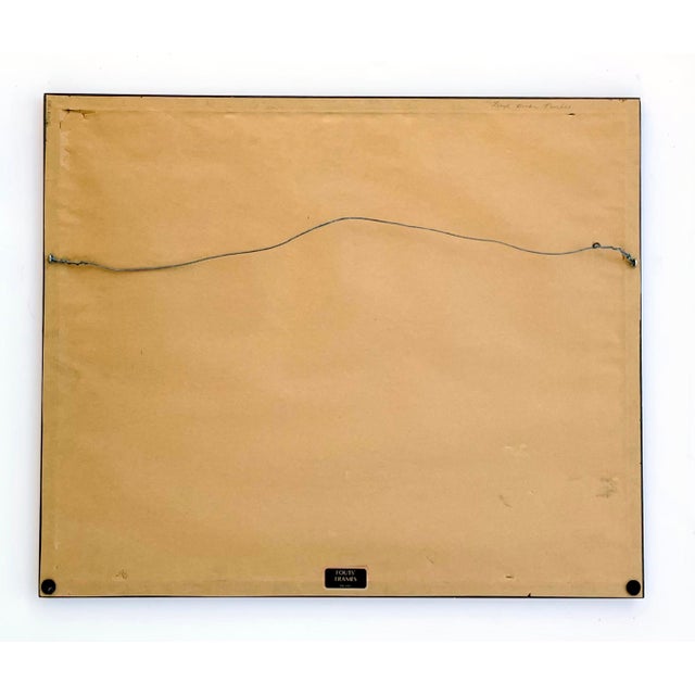 1970s Nancy Taylor Stonington "St. Michael's Cathedral" Lithograph Print of Watercolor Painting, Framed For Sale - Image 5 of 9