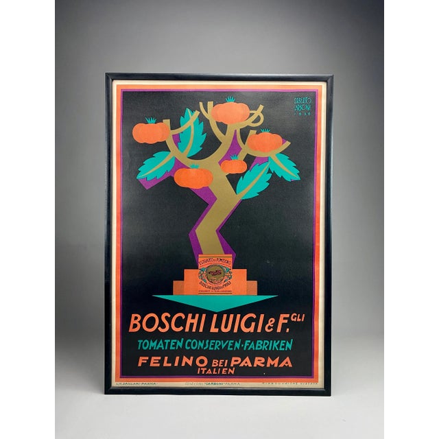 Erberto Carboni, Italian Art Deco Publicity Poster, 1926, Print For Sale - Image 10 of 10