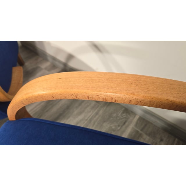 Lounge Chairs from Jindrich Halabala, 1940s, Set of 2 For Sale - Image 4 of 15