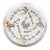 Chinese Jingdezhen Polychrome Butterfly and Melon Tray Republic Era For Sale