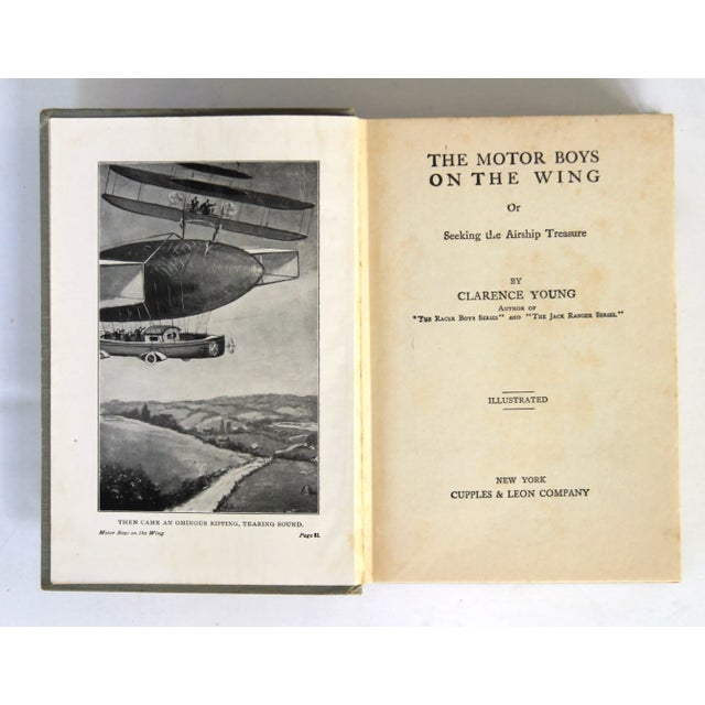 American Circa 1912 the Motor Boys on the Wing Book For Sale - Image 3 of 7