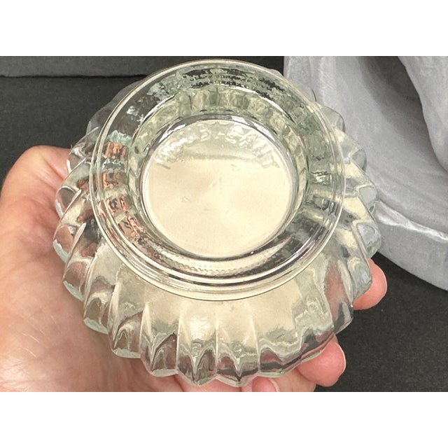 1940s Houbigant Glass Vanity Jar For Sale - Image 5 of 11