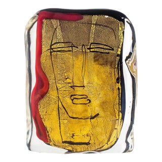 Luigi Benzoni Titled Volta Glass Sculpture For Sale