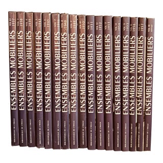 Ensembles Mobiliers Book Collection Vol 1-18 For Sale