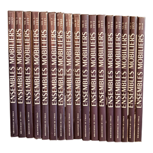 Ensembles Mobiliers Book Collection Vol 1-18