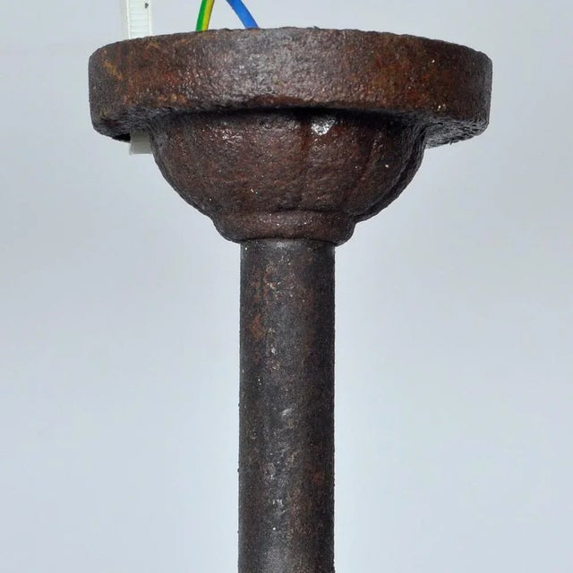 1990s Iron Outdoor Lamp, 1999 For Sale - Image 5 of 9