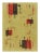 Mid-Century Modern Vintage Zeki Müren Rug in Chartreuse With Red and Black Patterns | Rug & Kilim For Sale - Image 3 of 7