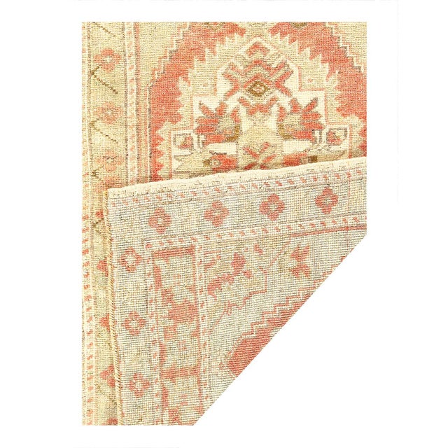 Traditional Pasargad DC Antique Turkish Oushak Rug For Sale - Image 3 of 3