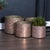Metal Ornate Geometric Metal Planter (Set of 4) For Sale - Image 7 of 7