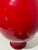 Ruby Red Late 20th Century Gorgeous Terry King Signed Vase From Seagrove, Nc For Sale - Image 8 of 10