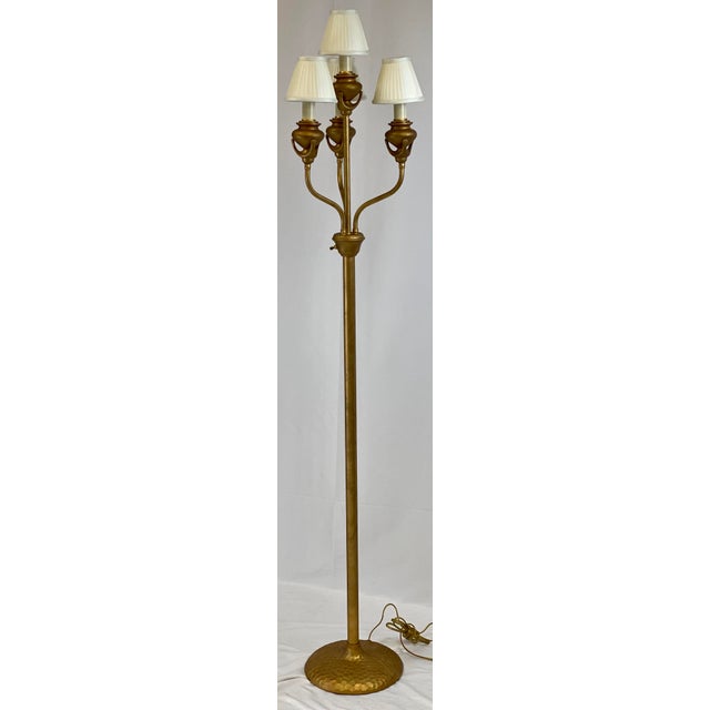 Vintage Multi Light Floor Lamp With Mini Shades Chairish