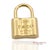 Tiffany & Co. 18K Yellow Gold Padlock Charm Pendant Necklace Metal Type: 18k Solid Yellow Gold Total Item Weight: 11.1...