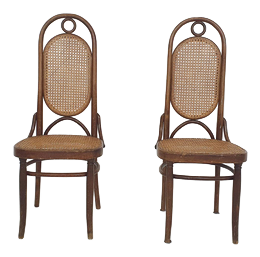 Nr. 5 Dining Chairs by Michael Thonet for Thonet, Romania, 1900s, Set of 2