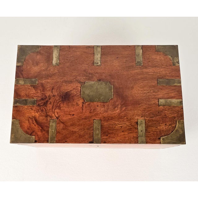 Early 19th Century Anglo-Indian Campaign Trunk For Sale - Image 11 of 11