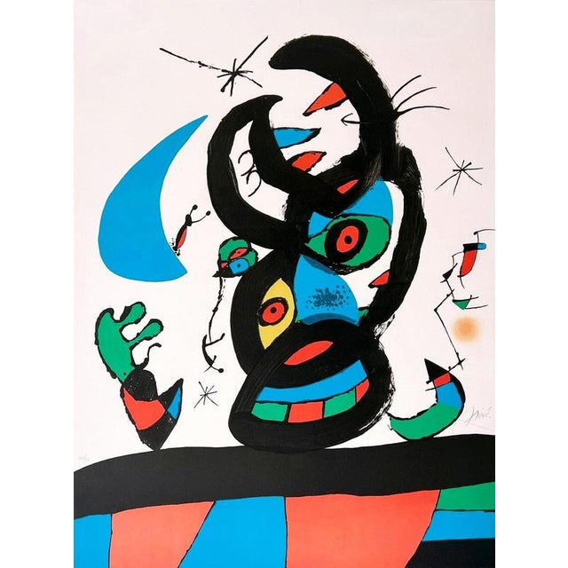 Joan Miró, Montroy I, 1974, Lithograph For Sale - Image 7 of 7