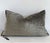 Custom cotton velvet accent pillow with down insert. Color: Kaki A deep army green kaki colored soft cotton velvet,...