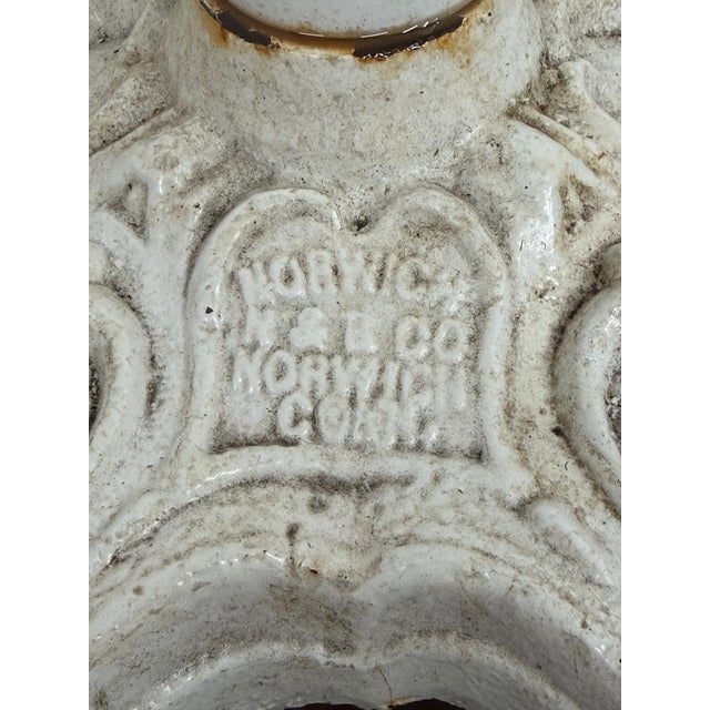 Early 20th Century Norwich Nickle and Brass Industrial Revolving Clothing Rack, Norwich Ct For Sale - Image 5 of 17