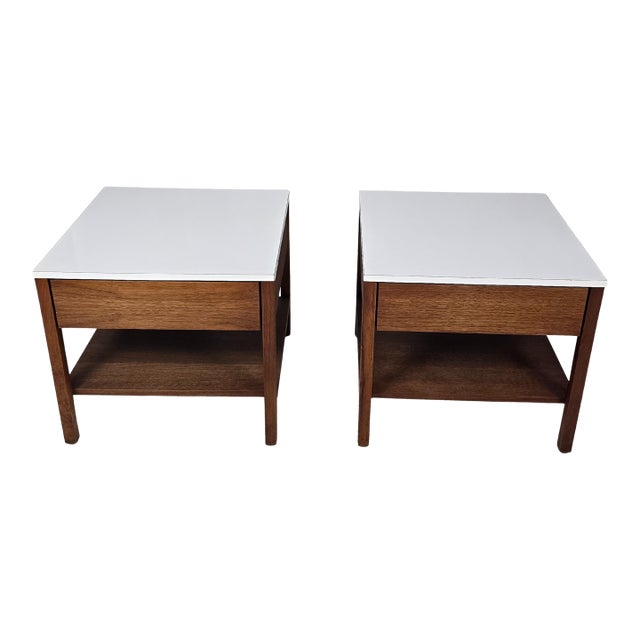 1950s Knoll Bedside Tables (Set of 2) For Sale