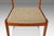 Danish Mid-Century Modern Dining / Desk Chair in Solid Teak & Original Oatmeal Fabric by Scandinavia Woodworks Co., C. 1970's For Sale - Image 10 of 18