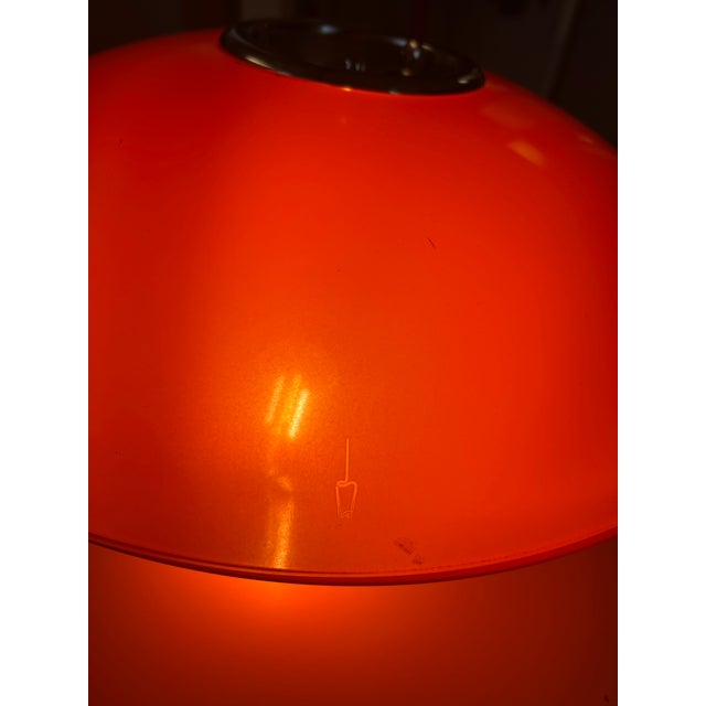 Orange UFO Lamp, 1970s For Sale - Image 4 of 6