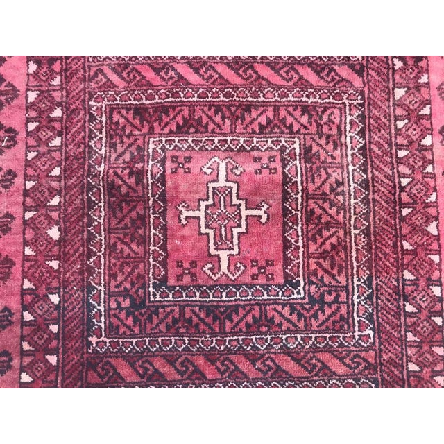 Vintage Turkmen Baluch Rug For Sale - Image 3 of 10