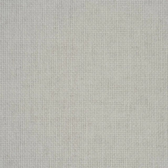 SAMPLE - Schumacher Paperweave Vinyl Wallpaper In Mineral For Sale