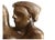 Arts & Crafts Mid 20th Century Germain Janssens (Belgian, 1920-1994), Large Mother and Child Relief Sculpture For Sale - Image 3 of 4