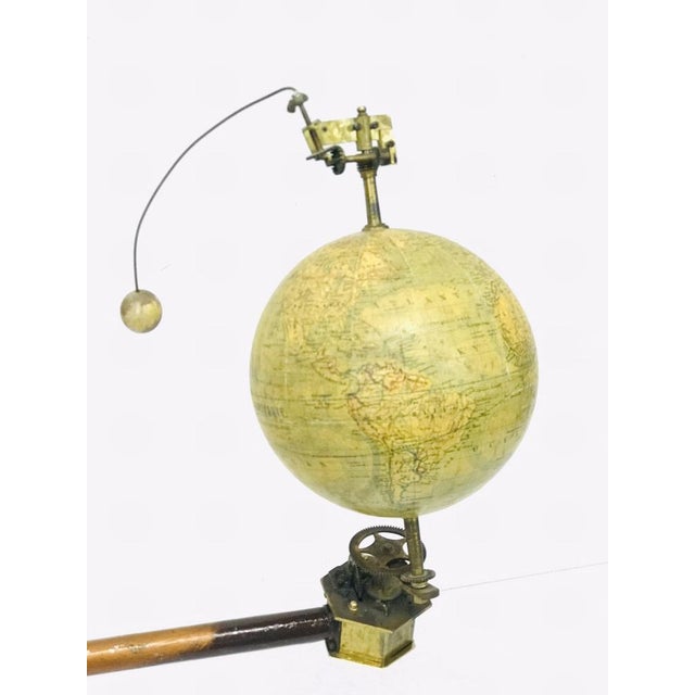 Metal Scientific Tellurium and Lunarium by Jean Felkl, Prague, 1870s For Sale - Image 7 of 18