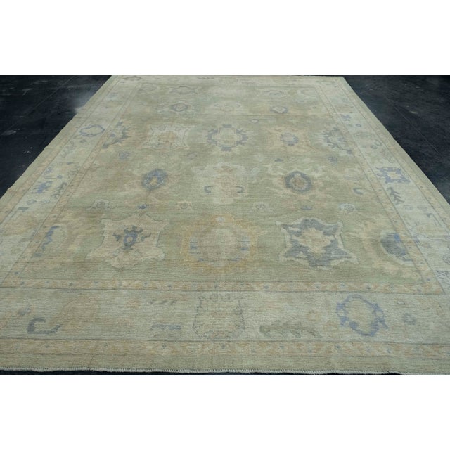 Oushak Rug 9'6" x 12'5" #17872 Explore a curated collection of hallway runners, wool rugs, and handmade masterpieces at ,...