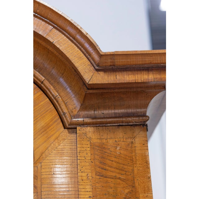 Late 18th Century Swedish Rococo Period 1790s Cabinet with Chapeau de Gendarme Inspired Cornice For Sale - Image 5 of 7