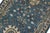 Shabby Chic Ziegler Blue/Ivory Wool Runner Rug- 2'5'' X 9'5'' For Sale In New York - Image 6 of 10