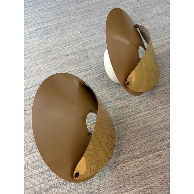 Achille Castiglioni 1980s Modern Flos Sconces - a Pair For Sale - Image 4 of 11